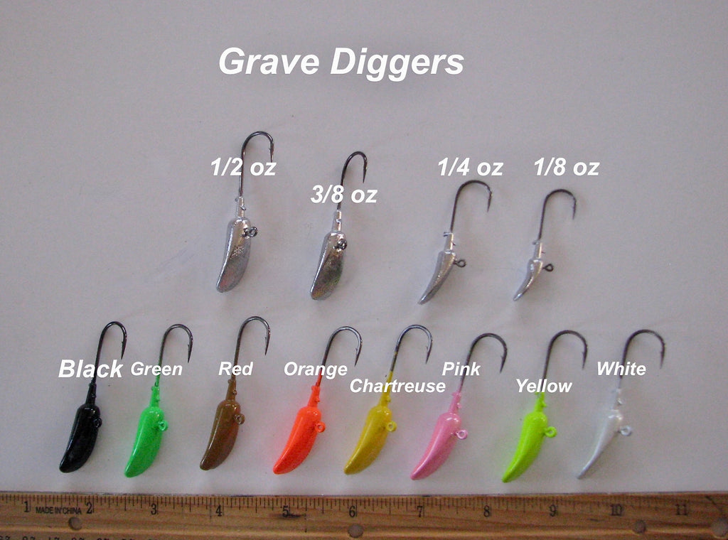 Grave Digger Jig Heads