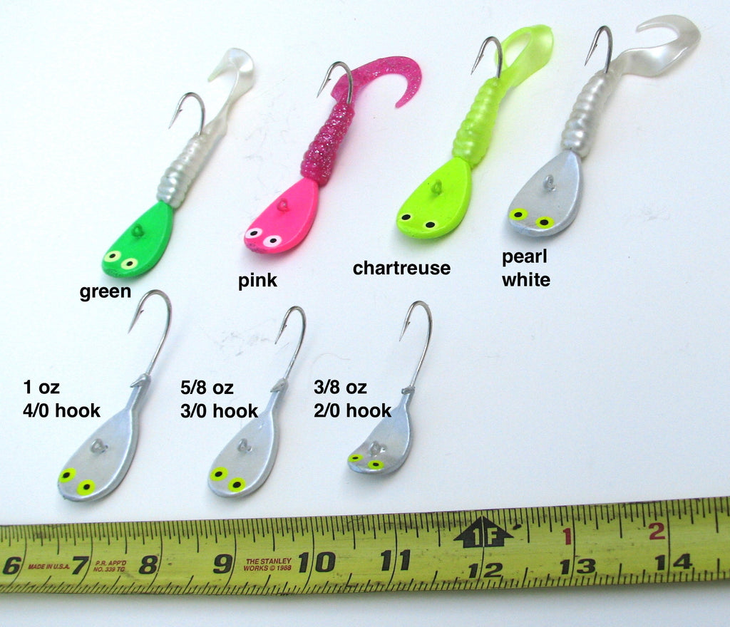 Small Wobble Jigs for Fluke. – TinMan Tackle